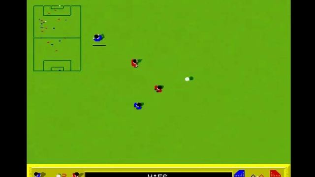 Kick Off 1 - Amiga gameplay by RetrogamingHistory.com смотреть онлайн