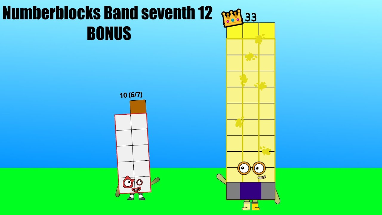 Numberblocks Band seventh 12 + BONUS смотреть онлайн