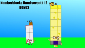 Numberblocks Band seventh 12 + BONUS