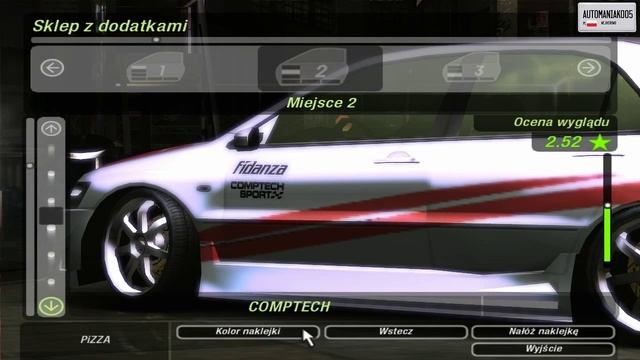 NFS Underground 2 - Mitsubishi Lancer EVO 8 Tuning смотреть онлайн