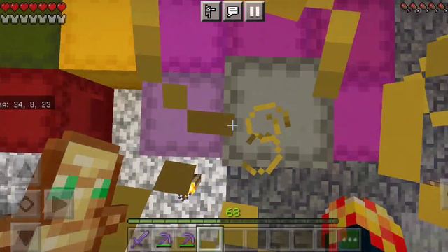 Копаю алмазы и древние обломки 24 часа в Майнкрафте! смотреть онлайн