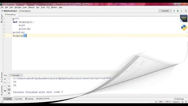namespace in Python Language | Scope of Variables | Python Tutorial for Beginners смотреть онлайн