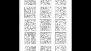 Орнаменты средневековья  Medieval ornaments
