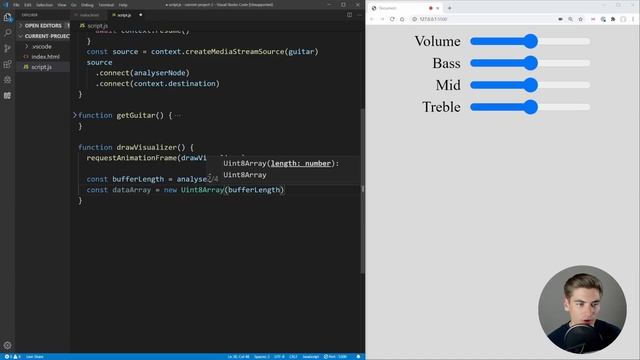 How To Use Web Audio API To Play The Guitar смотреть онлайн