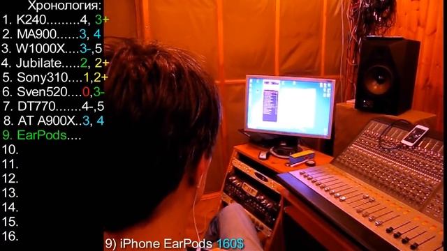 Самый большой обзор наушников за весь рунет. 16 наушников от 10$ до 800$. смотреть онлайн