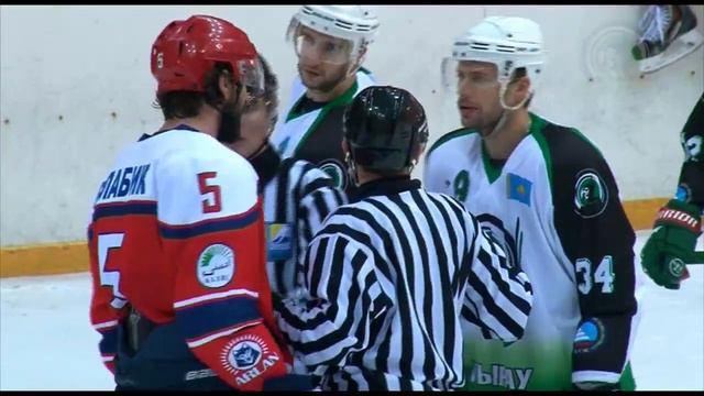 24.11.2014 г. "ХК Арлан" - "ХК Бейбарыс" 1 - 2. (Б) смотреть онлайн
