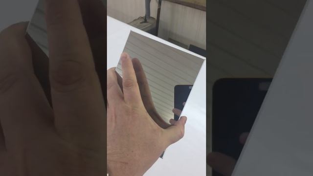 Новый материал. Зеркало которое можно закалить в печи закалки и повысить прочность. смотреть онлайн