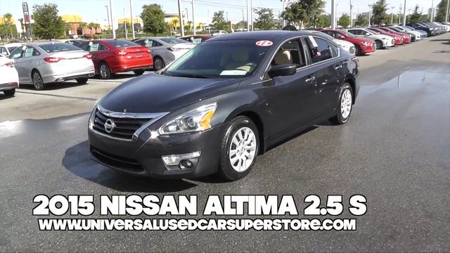 2015 Nissan Altima 2 5 S ST#229838 30 sec walk around смотреть онлайн