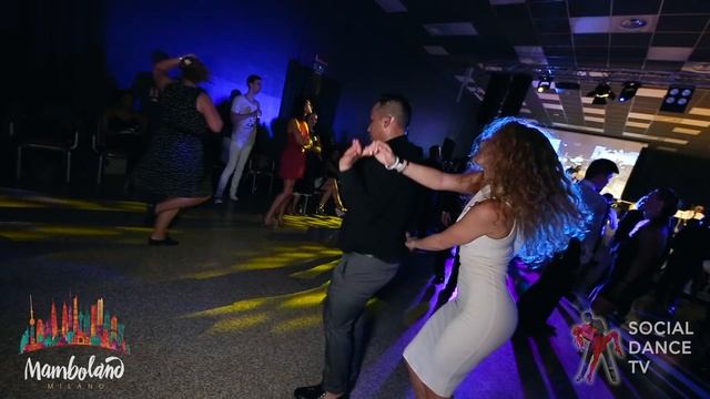 Brandon Ayala & Natasha Tia - Salsa social dancing | Mamboland Milano 2018 смотреть онлайн