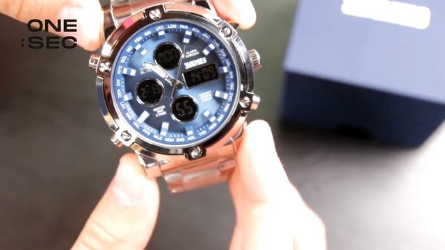 Обзор и настройка часов SKMEI 1389 смотреть онлайн