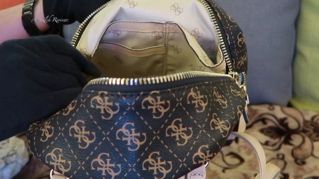 GUESS LEEZA SMALL BACKPACK | SL455731BROWN | AN KLEH REVIEWS смотреть онлайн