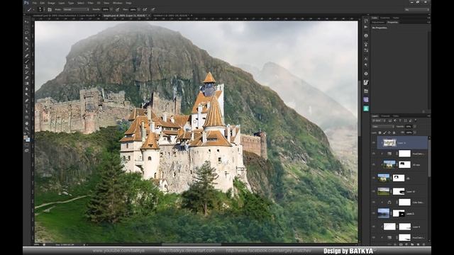 Beginning of journey / Путешествие начинается - Speedart Photoshop CS6 by BATKYA смотреть онлайн