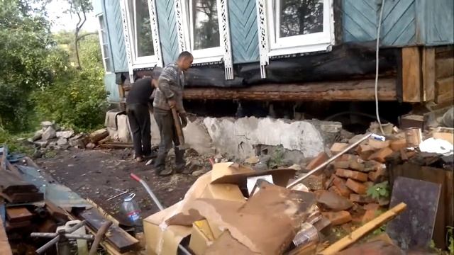 Замена венцов 2013 08 21