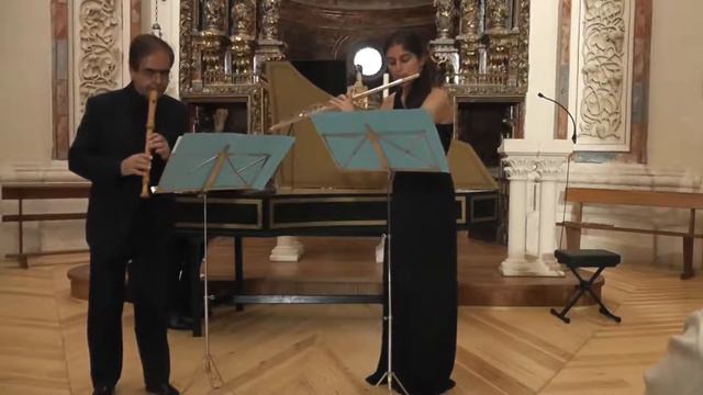Telemann Trío sonata en mi menor para flauta de pico, flauta y continuo смотреть онлайн
