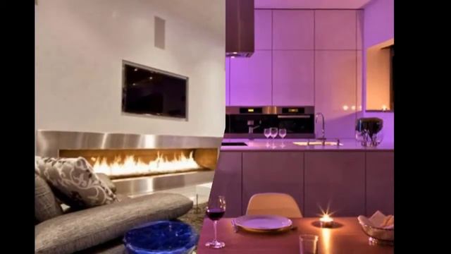 Применение светодиодной подсветки в интерьере.