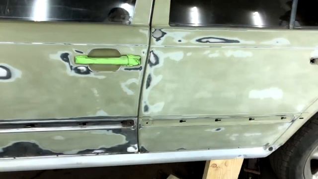 Mersedes W124. Ремонт и окрас