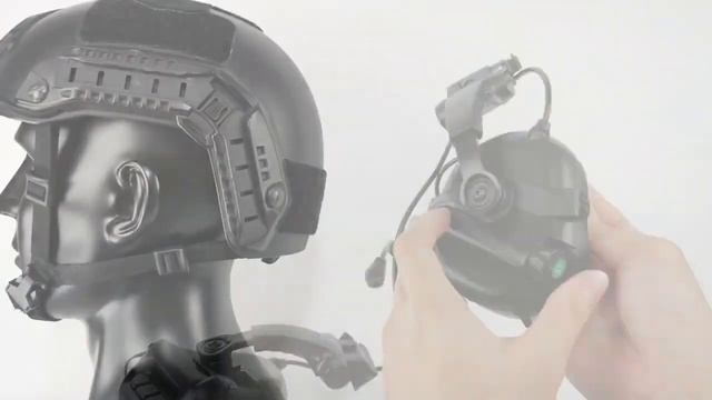 наушники м 32 одевание на шлем