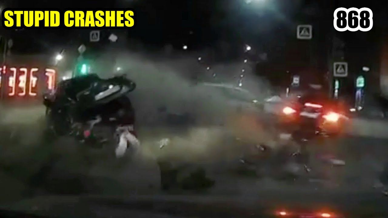 Stupid crashes 868 March 2024 car crash compilation смотреть онлайн