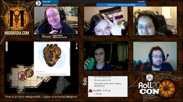 Roll20CON || Grotto of Nightmares (D&D 5E) смотреть онлайн