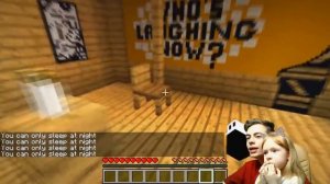 МАЛЫШ БЕНДИ ИГРАЕТ С ЭЛИС АНГЕЛ В МАЙНКРАФТ bendy and the ink machine