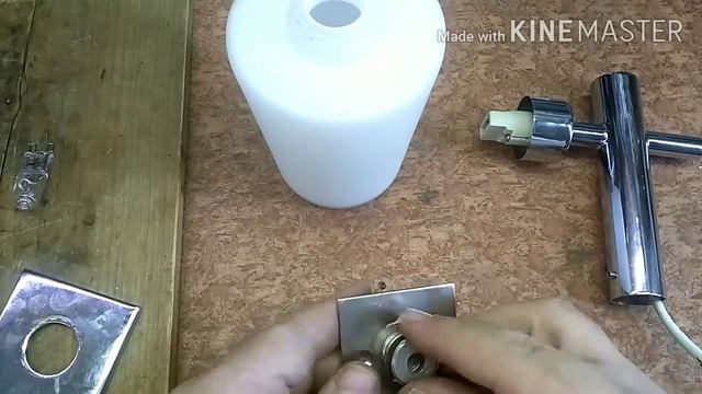 Ремонт бра Odeon Light Batto 2149/1W. Усиление места крепления светильника к основанию