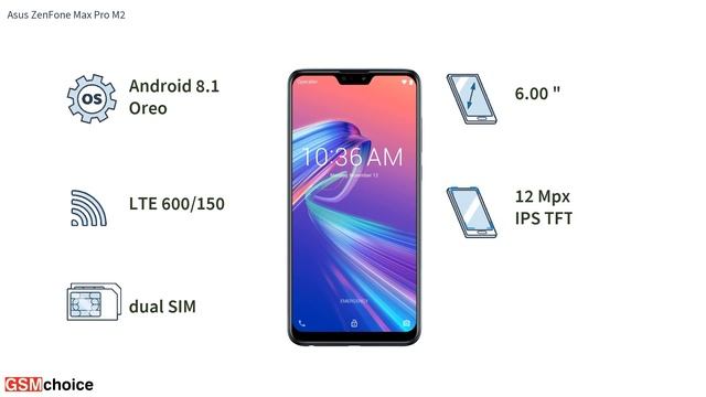 Asus ZenFone Max Pro M2 - Smartphone specification by GSMchoice.com смотреть онлайн