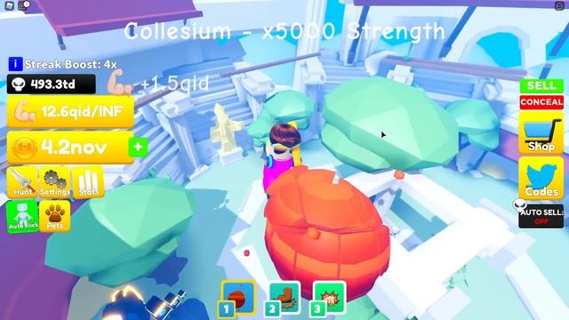ПЕРВЫЙ В МИРЕ КУПИЛ 40 СТАДИЮ?! ОБНОВЛЕНИЕ В LIFTING TITANS В РОБЛОКС! ROBLOX смотреть онлайн