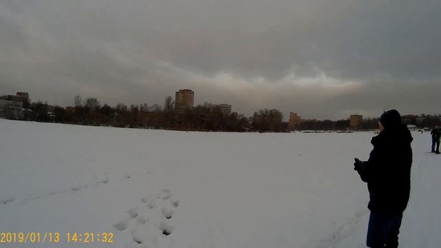 Новый год. Полетушки на Серебрянке. смотреть онлайн