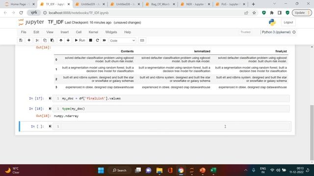 NLP | TF-IDF Implementation in Python | #14 смотреть онлайн