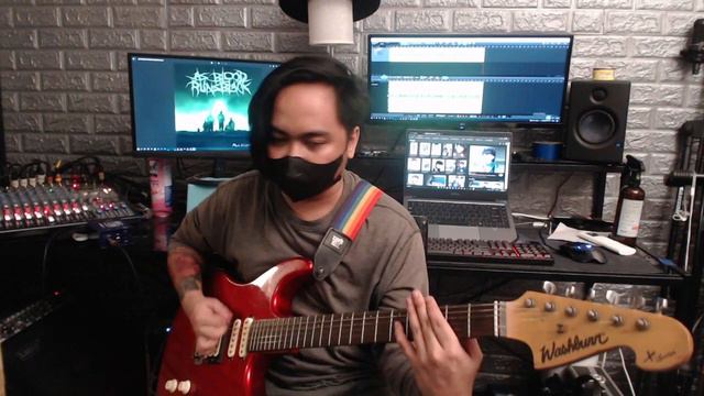 As blood runs black - In dying days (Guitar cover) смотреть онлайн