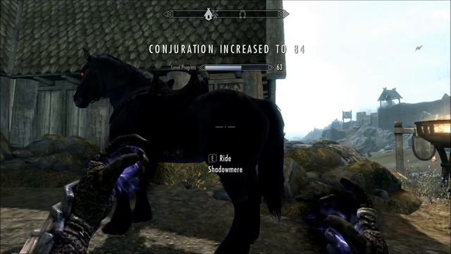 TESV: Skyrim - Leveling Conjuration to 100 in less than one hour смотреть онлайн