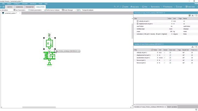 AMESim. Базовые навыки по созданию моделей в Amesim