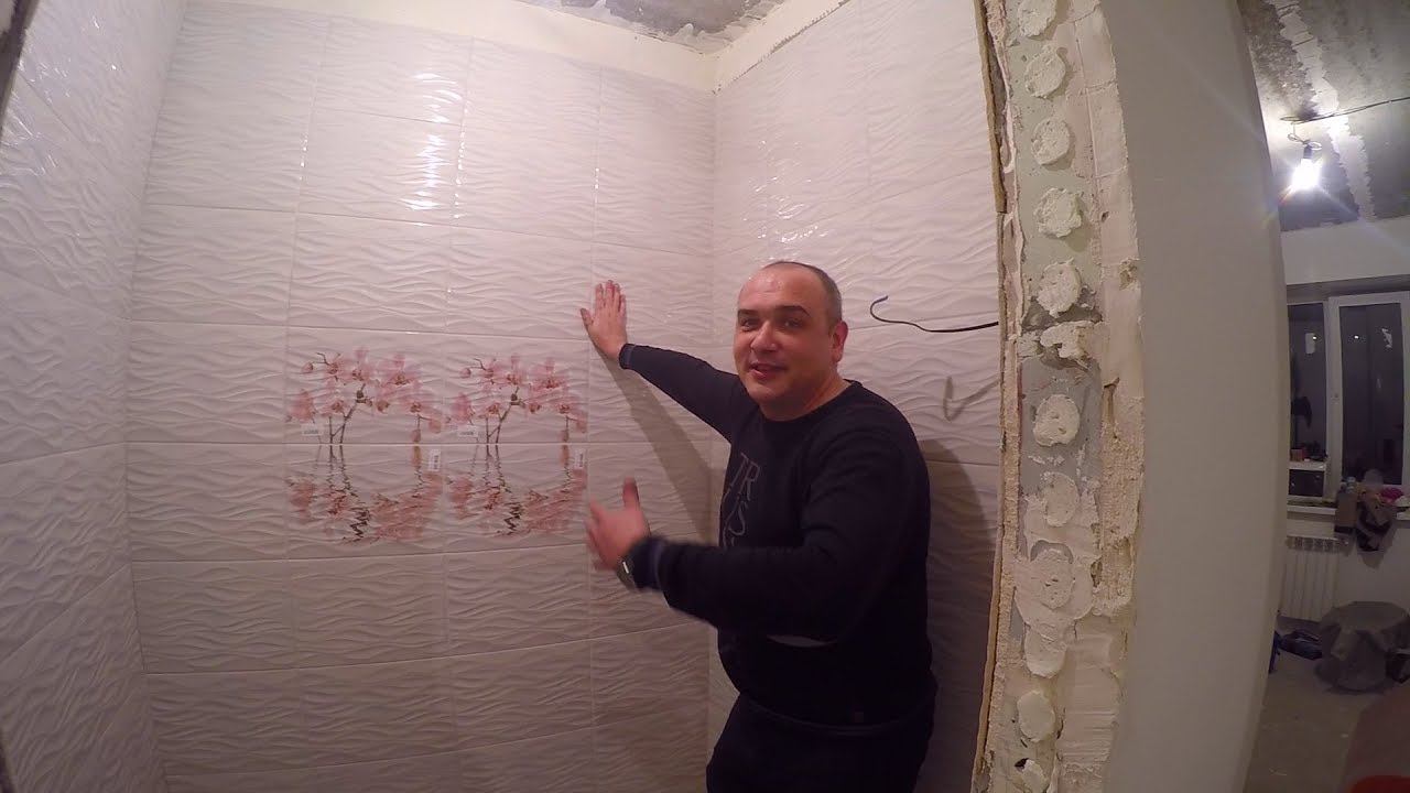 Положили плитку,ламинат,поклеили обои. смотреть онлайн