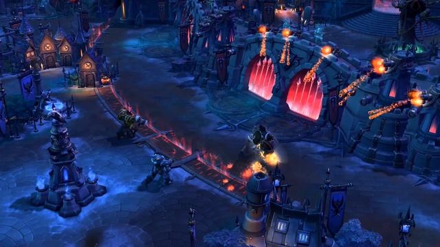 Обзор поля боя Башни Рока в Heroes of the Storm смотреть онлайн