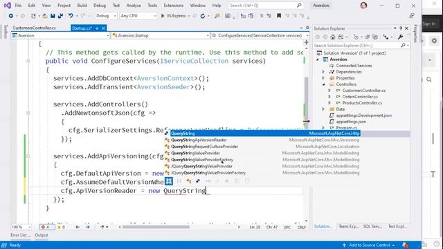 Versioning Your API in ASP.NET Core смотреть онлайн