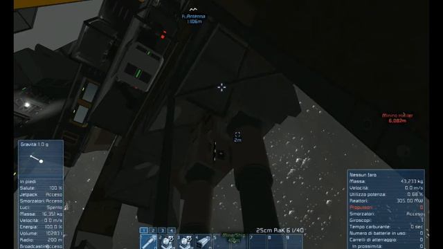 Space Engineers - Nuclear Missile pre alpha смотреть онлайн