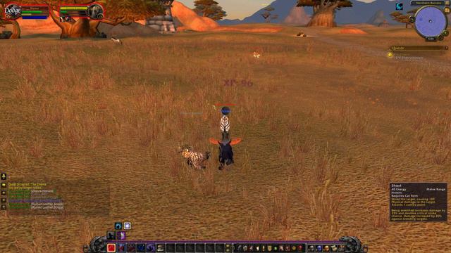 Tauren Quest 60: The Zhevra (WoW, Horde, Tauren, Druid) смотреть онлайн