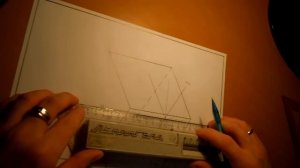 Как начертить аксонометрию. Наглядный пример. Уроки черчения.