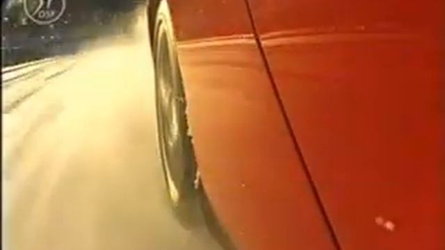 Porsche 911 Racing And Drifting On Snow At The Nordschleife