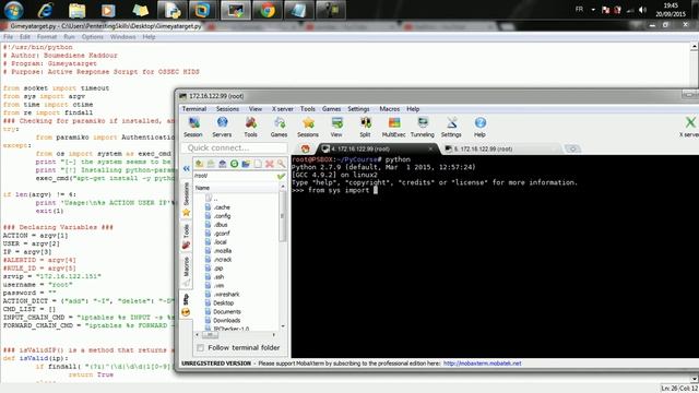02 - Offensive Python For Networkers - Python Basics through My IPChecker tool 1/4 смотреть онлайн
