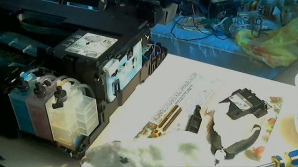 (Часть 3) Ремонт МФУ Canon Pixma G2400 (сборка и ошибка B500)