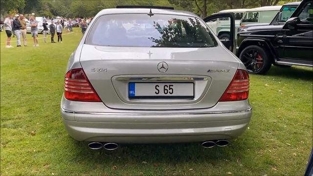 W220 S65 AMG V12 Biturbo - Modified Exhaust Startup & Rev