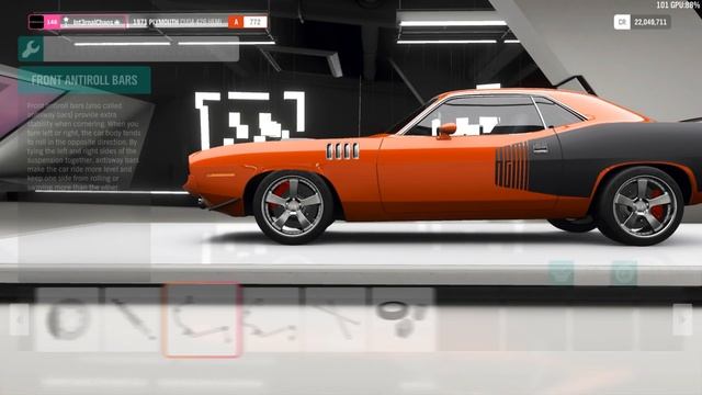 Forza Horizon 4 - 1971 Plymouth Cuda 426 Hemi - Customize and Drive смотреть онлайн