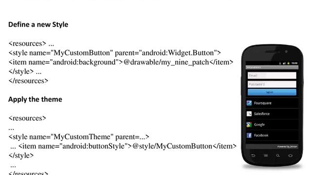 Android Theams&Styling смотреть онлайн