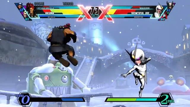 Ultimate Marvel vs Capcom 3 - необычная аркада (продолжение) смотреть онлайн