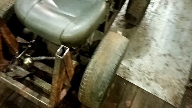 самодельный бортоповоротный мини трактор. обзор смотреть онлайн