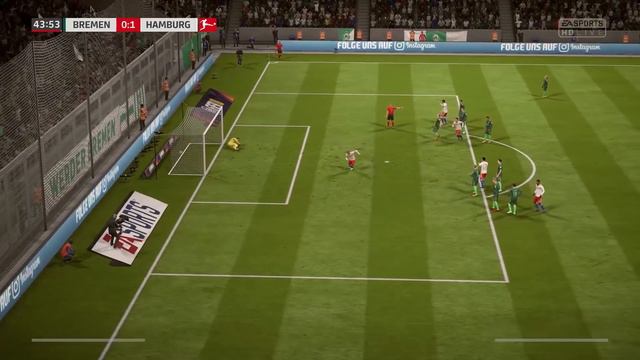 Bremen vs Hamburg - FIFA 18 Prediction with EA Sports смотреть онлайн