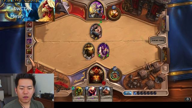 Hearthstone - Arena Coop - Run #2 (Warrior) - 1 / 2 смотреть онлайн