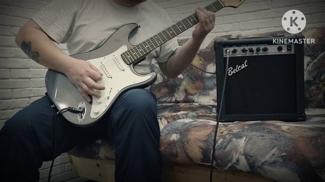 Электрогитара FLIGHT и комбоусилитель Belcat смотреть онлайн