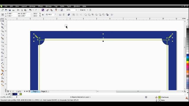 Certificate Design in Coreldraw | How to Design Certificate in Corel Draw | Easy Certificate Design смотреть онлайн